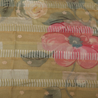 Pure Organza Tissue Brocade Fabric