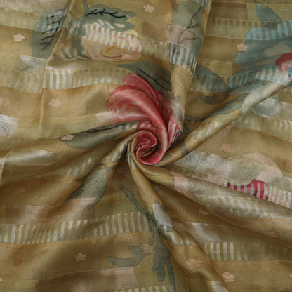 Pure Organza Tissue Brocade Fabric