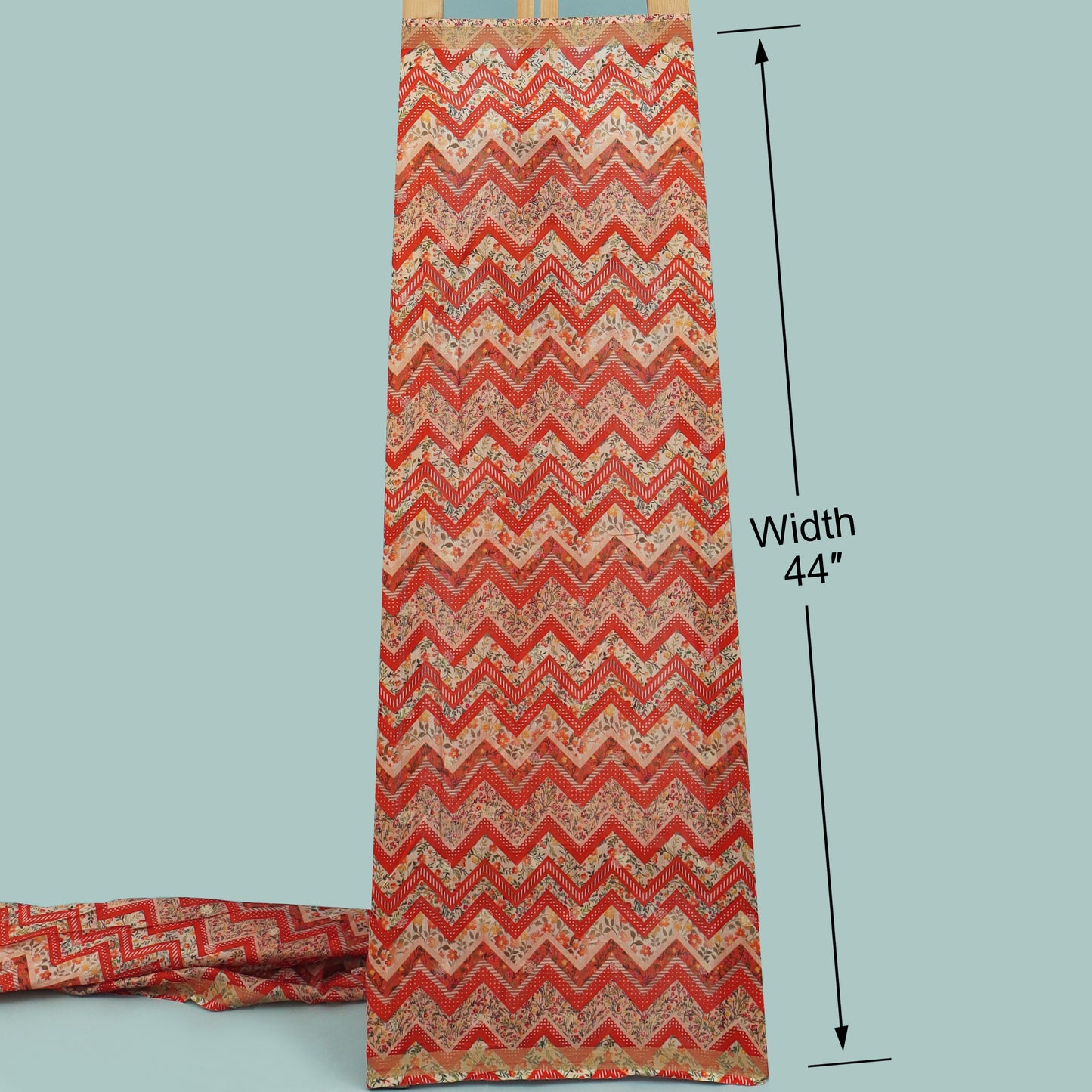 Silk Chanderi Print Fabric