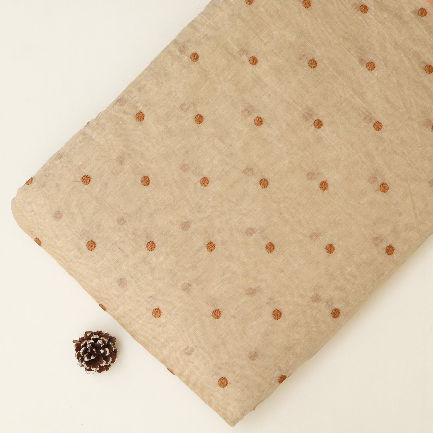 Chanderi Tissue Embroidery Fabric