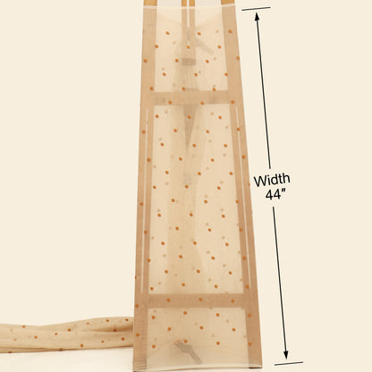 Chanderi Tissue Embroidery Fabric