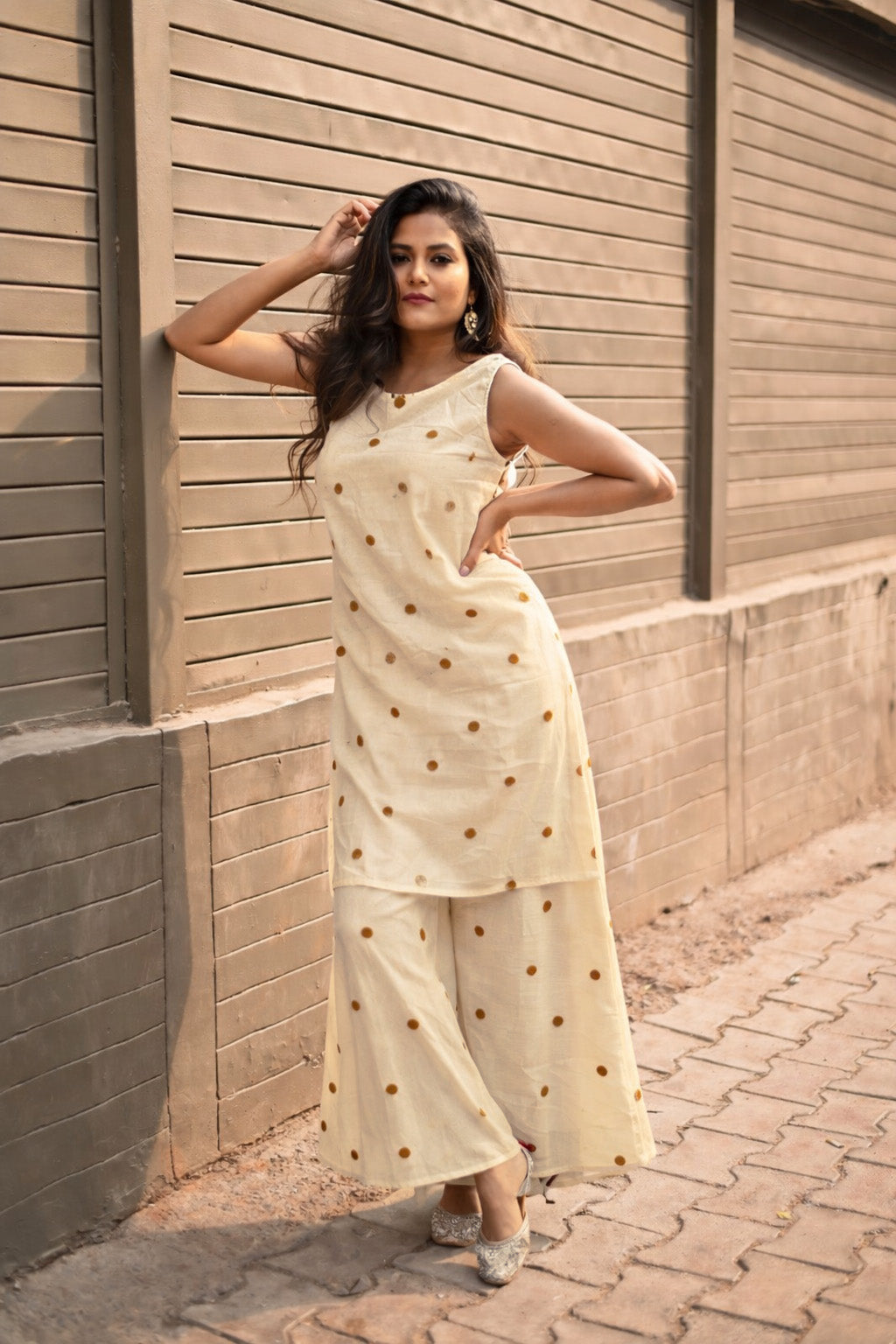 Chanderi Tissue Embroidery Fabric