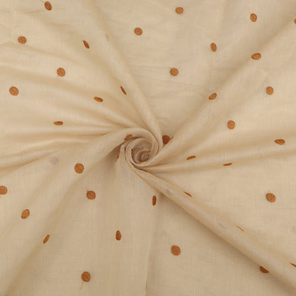 Chanderi Tissue Embroidery Fabric