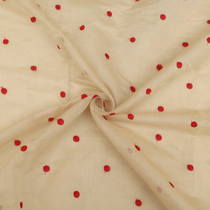 Chanderi Tissue Embroidery Fabric