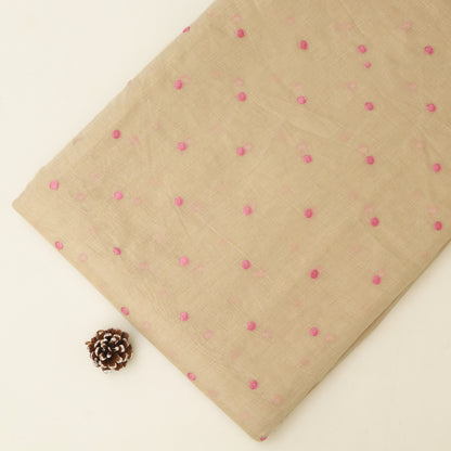 Chanderi Tissue Embroidery Fabric