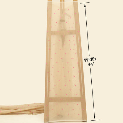 Chanderi Tissue Embroidery Fabric