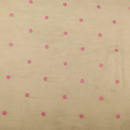 Chanderi Tissue Embroidery Fabric