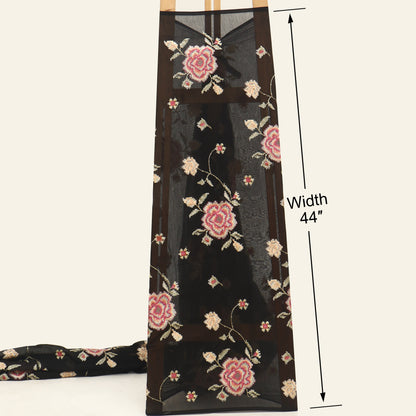Chanderi Embroidery Fabric