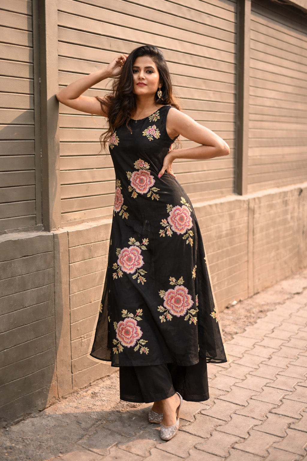 Chanderi Embroidery Fabric