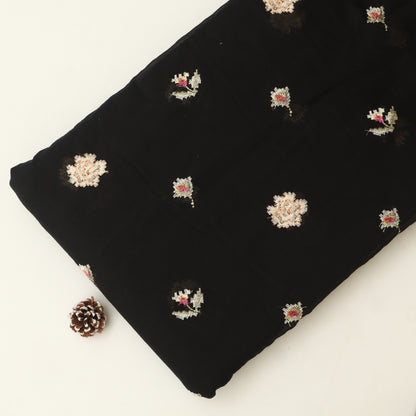 Chanderi Embroidery Fabric