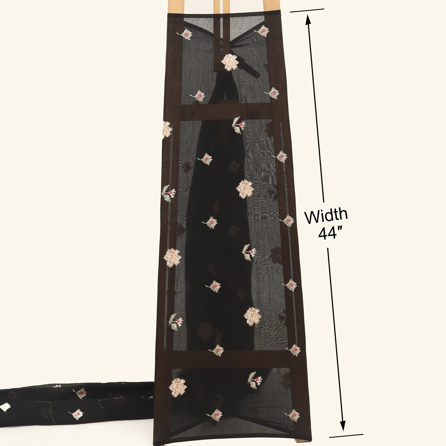 Chanderi Embroidery Fabric