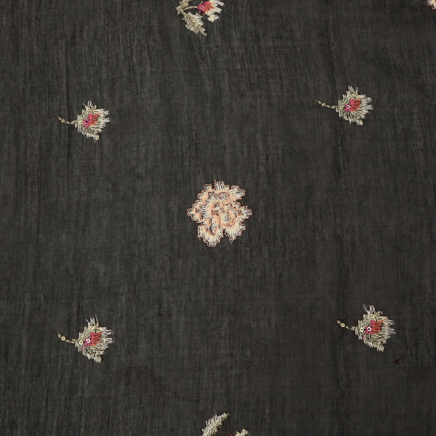 Chanderi Embroidery Fabric
