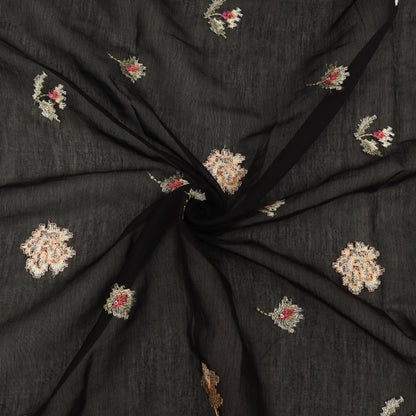 Chanderi Embroidery Fabric