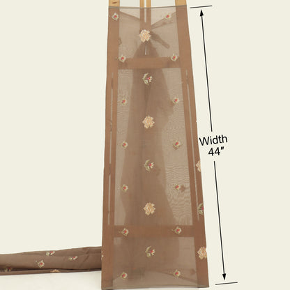 Chanderi Embroidery Fabric