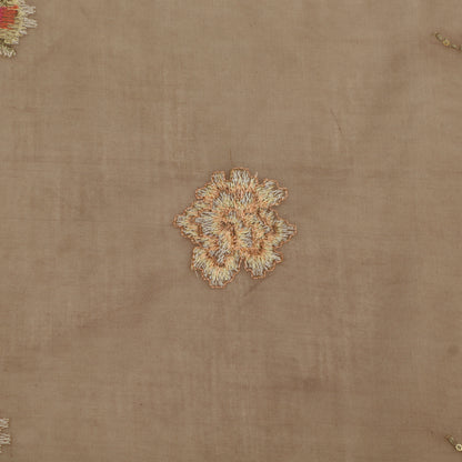 Chanderi Embroidery Fabric