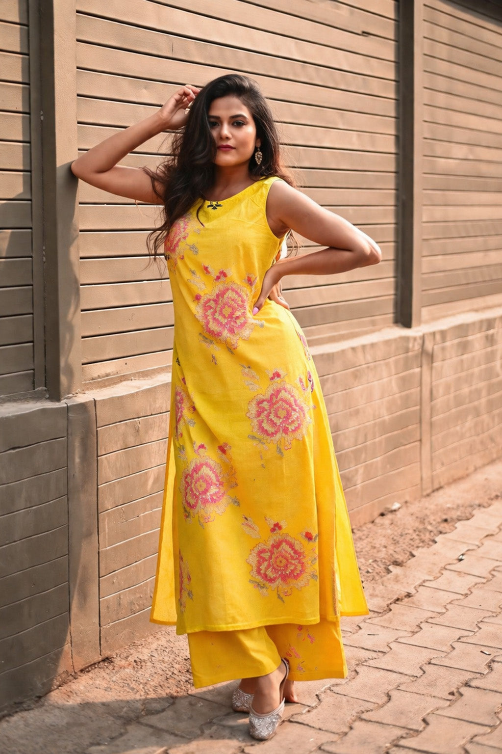 Chanderi Embroidery Fabric