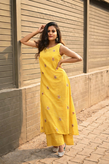 Chanderi Embroidery Fabric