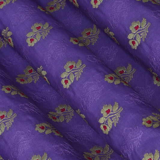 Move Color Katan Meena Booti Brocade Fabric