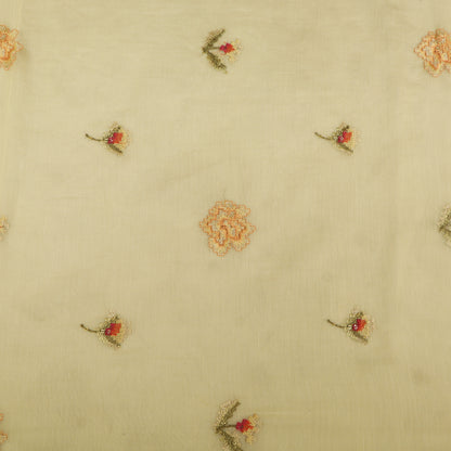Chanderi Embroidery Fabric
