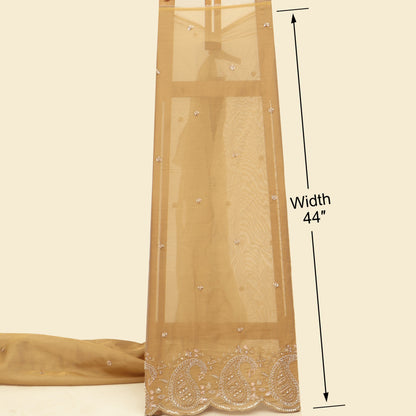 Tissue Border Embroidery Fabric