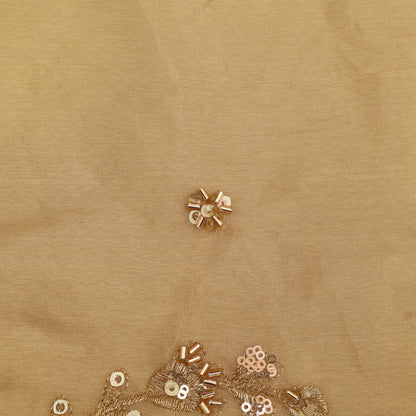 Tissue Border Embroidery Fabric
