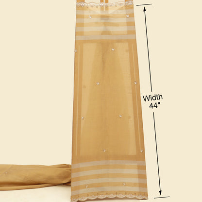 Tissue Border Embroidery Fabric
