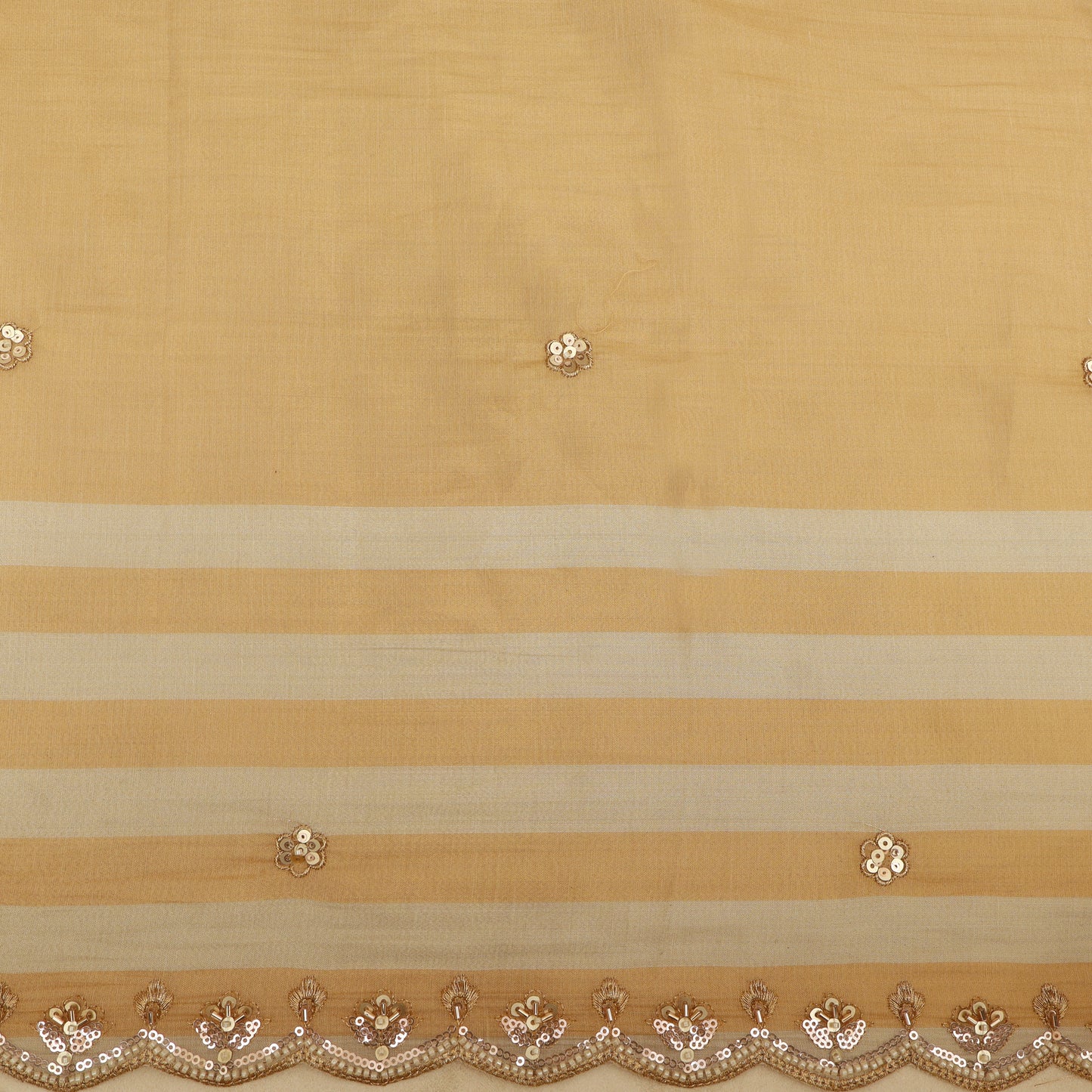 Tissue Border Embroidery Fabric
