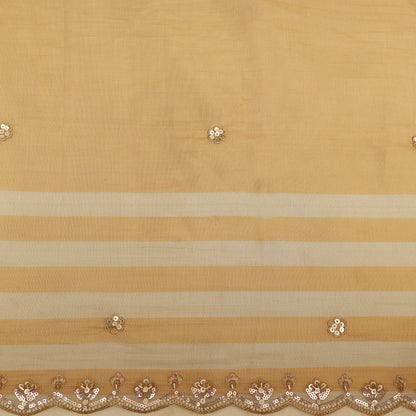 Tissue Border Embroidery Fabric