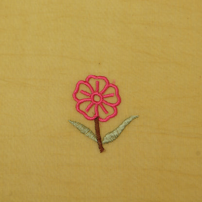Mul Chanderi Embroidery Fabric