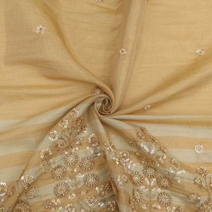 Tissue Border Embroidery Fabric