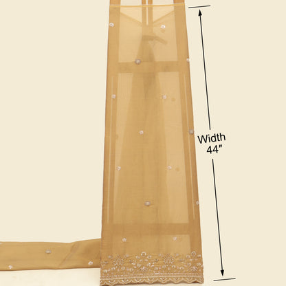 Tissue Border Embroidery Fabric