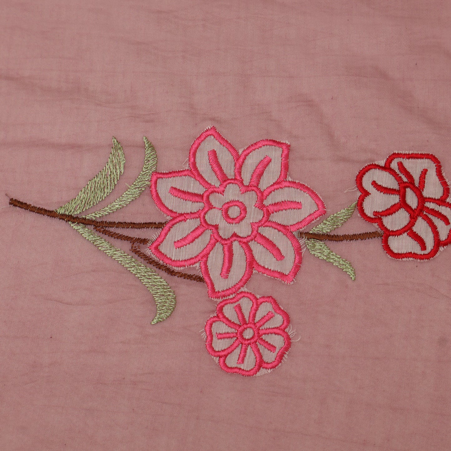 Mul Chanderi Embroidery Fabric