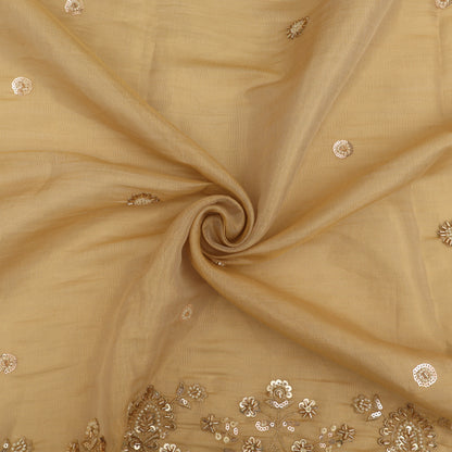 Tissue Border Embroidery Fabric