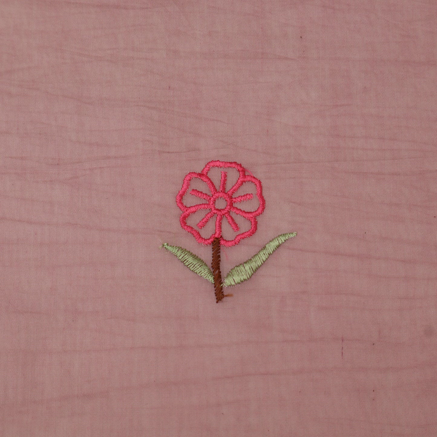 Mul Chanderi Embroidery Fabric
