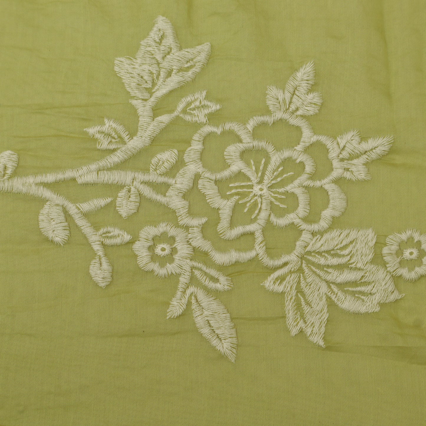 Mul Chanderi Embroidery Fabric