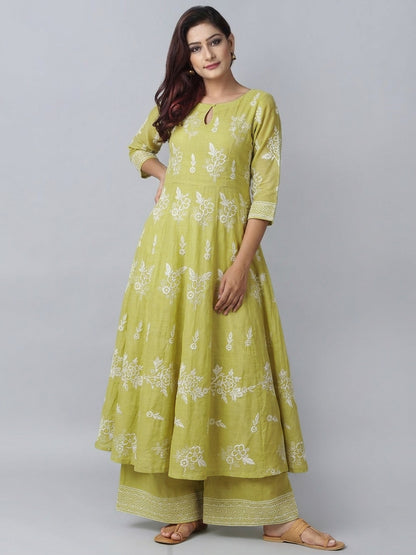 Mul Chanderi Embroidery Fabric