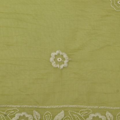 Mul Chanderi Embroidery Fabric