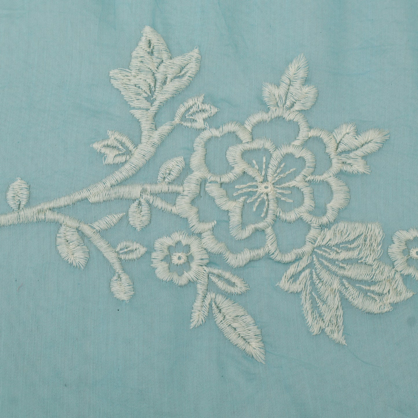 Mul Chanderi Embroidery Fabric