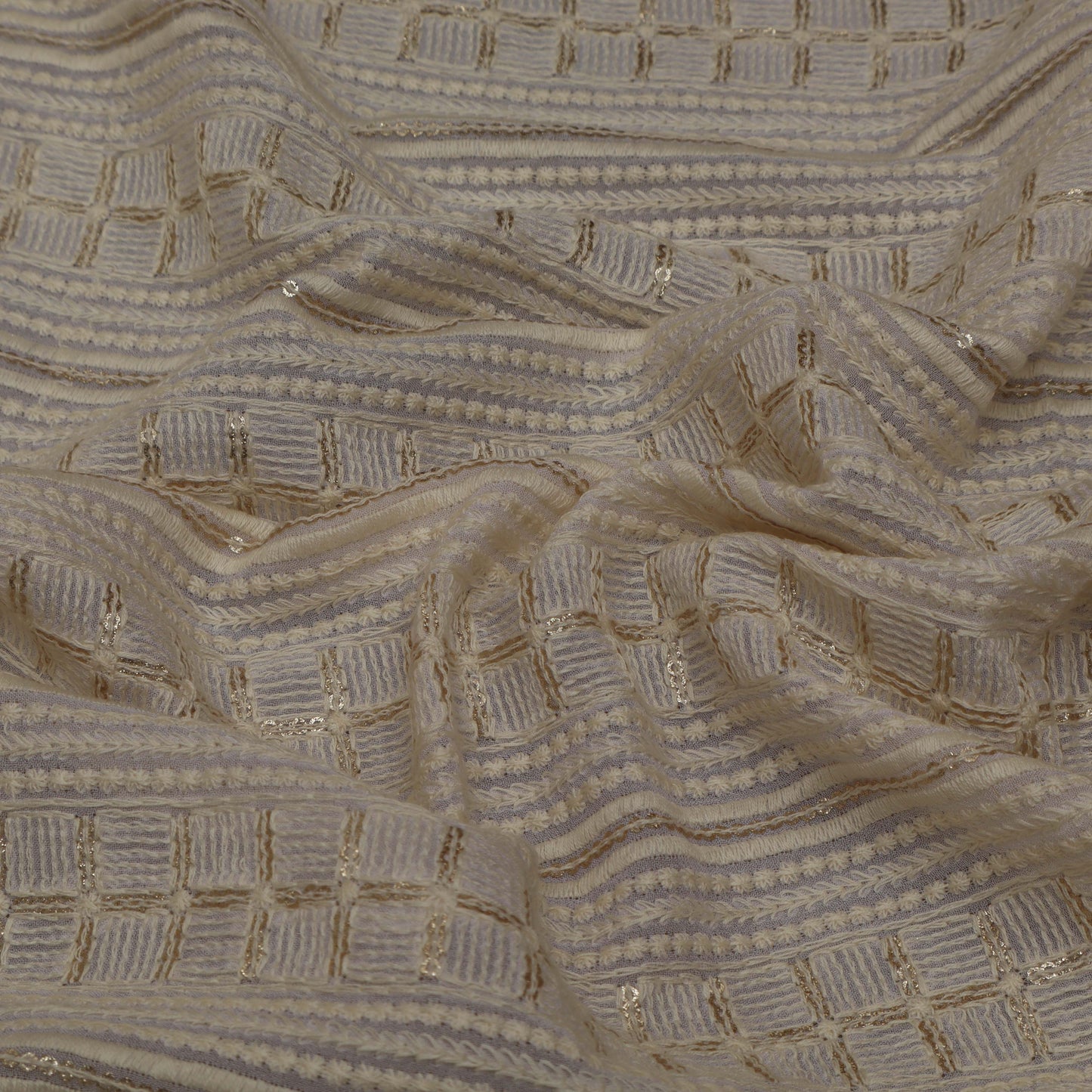 Georgette Embroidery Fabric
