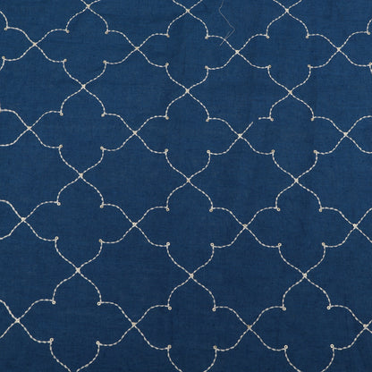 Pure Linen Embroidery Fabric