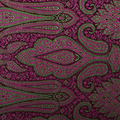 Wine Color Tanchui Brocade Fabric