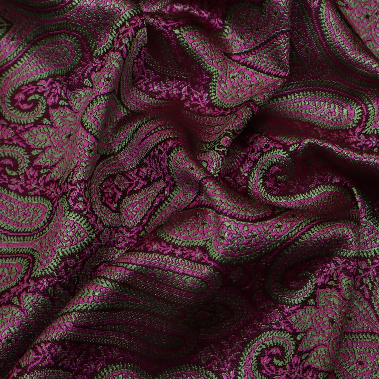 Wine Color Tanchui Brocade Fabric