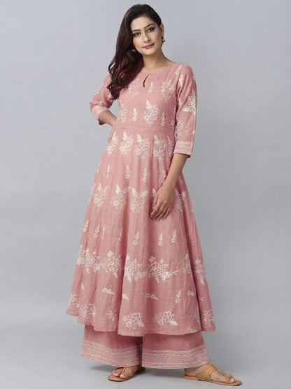 Mul Chanderi Embroidery Fabric