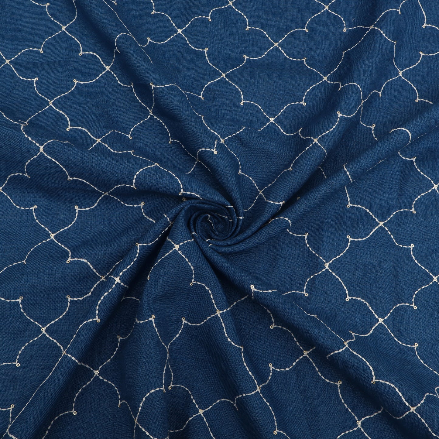 Pure Linen Embroidery Fabric