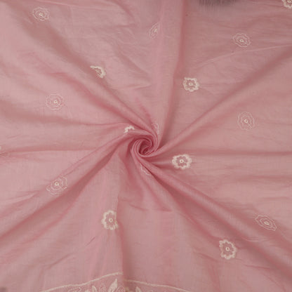 Mul Chanderi Embroidery Fabric