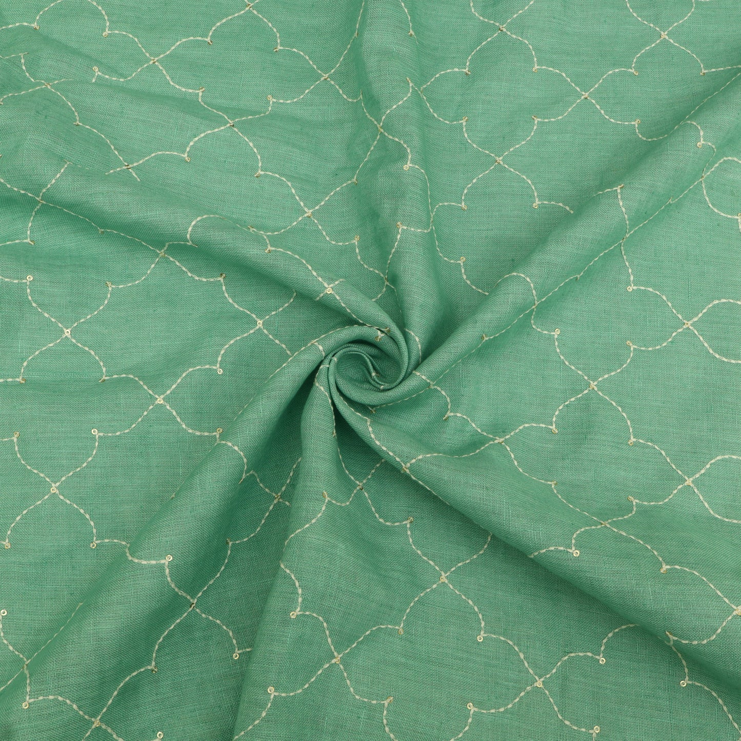 Pure Linen Embroidery Fabric