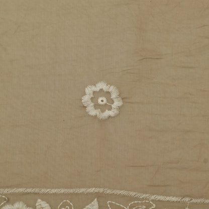 Mul Chanderi Embroidery Fabric