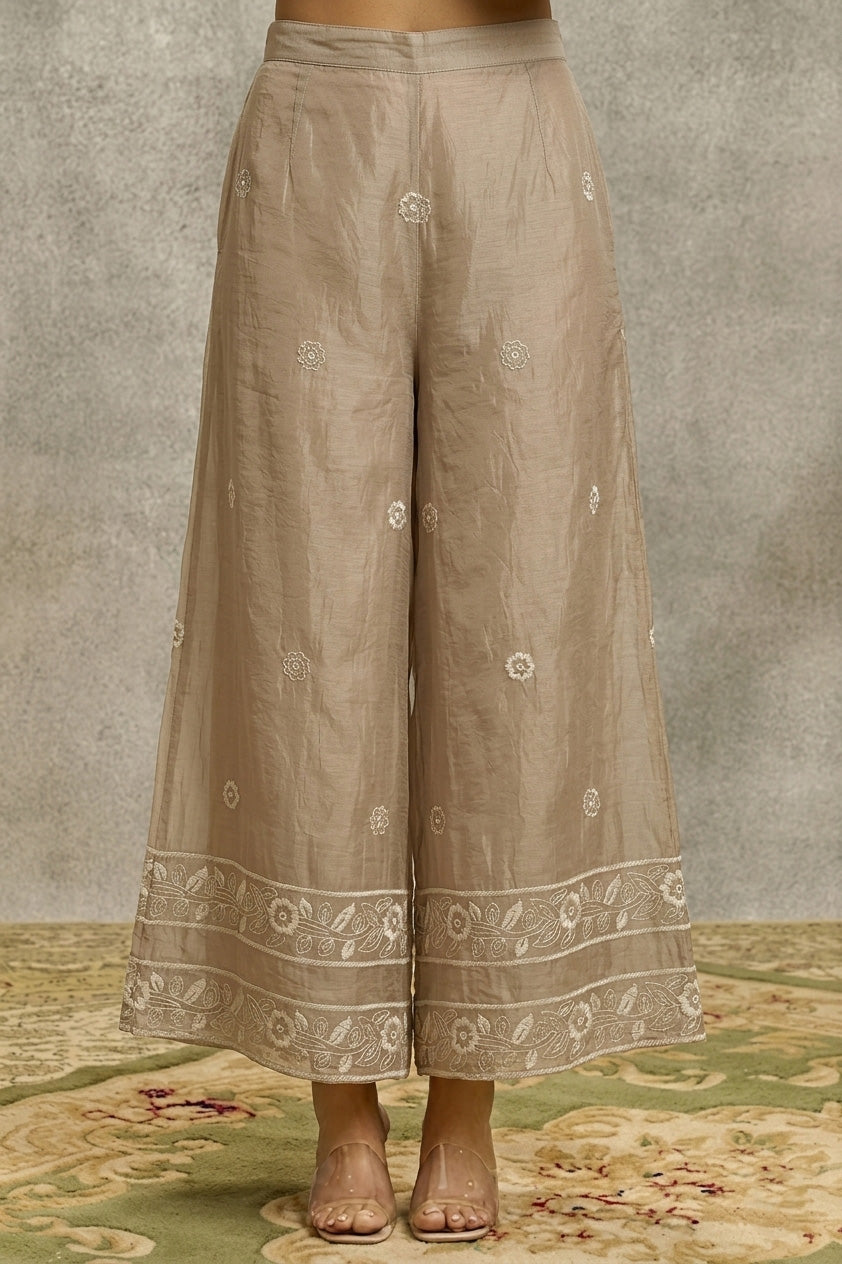 Mul Chanderi Embroidery Fabric
