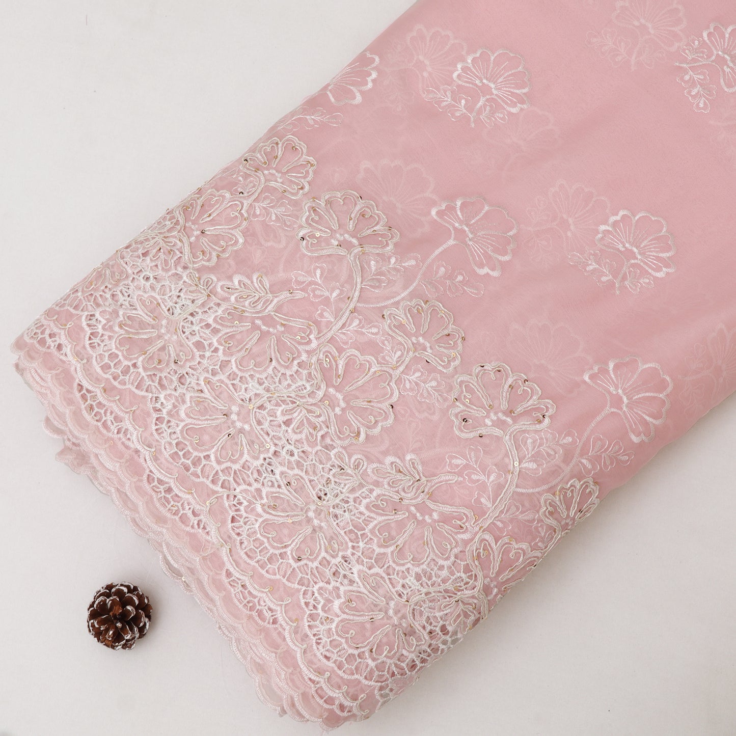 Chiffon Embroidery Fabric