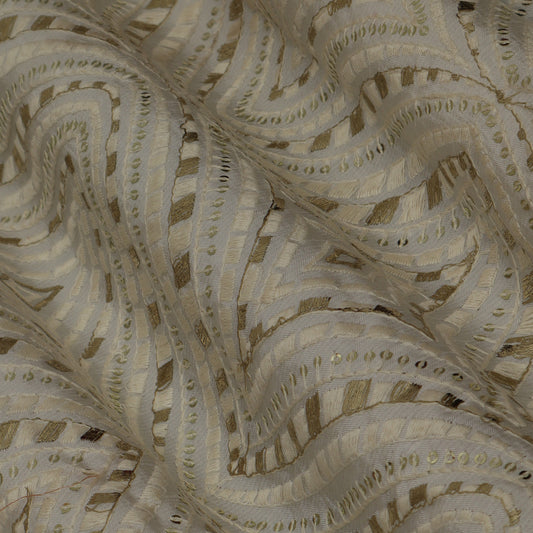 Georgette Embroidery Fabric